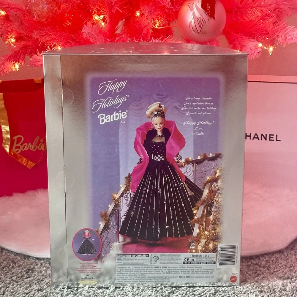 1998 Happy Holidays Barbie Doll Collector Special Edition